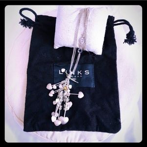 Links of London Shooting hearts necklace.